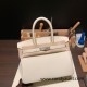 Hermes birkin 30cm togo 10/ Craie Silver Hardware  Full Handmade birkin30-037