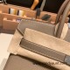 Hermes birkin 30cm togo 18 /Étoupe Grey Silver Hardware  Full Handmade birkin30-044