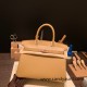 Hermes birkin 30cm togo 4B /Biscuit Gold Hardware  Full Handmade birkin30-046