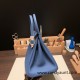 Hermes birkin 30cm togo R2 /Blue Agate Gold Hardware  Full Handmade birkin30-052