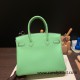 Hermes birkin 30cm togo 3I/Vert Criquet Gold Hardware  Full Handmade birkin30-055