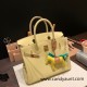 Hermes birkin 30cm togo 1Z /Jaune Poussin Gold Hardware  Full Handmade birkin30-057