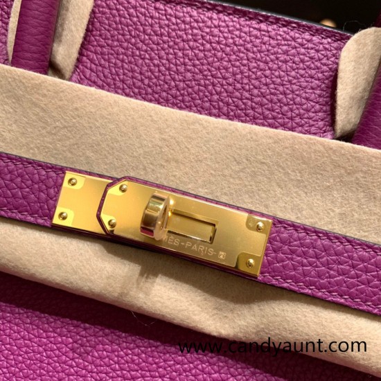 Hermes birkin 30cm togo Gold Hardware  Full Handmade birkin30-060