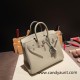 Hermes birkin 30cm togo Q1/ Sauge Silver Hardware  Full Handmade birkin30-070