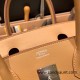 Hermes birkin 30cm togo 1K /Bambou & 37/ Gold Silver Hardware  Full Handmade birkin30-081