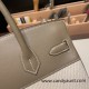 Hermes birkin 30cm swift & Canvas Silver Hardware  Full Handmade birkin30-084