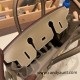 Hermes birkin 30cm swift& Canvas 18 /Étoupe Grey Silver Hardware  Full Handmade birkin30-085