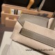 Hermes birkin 30cm swift& Canvas 18 /Étoupe Grey Silver Hardware  Full Handmade birkin30-085