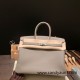 Hermes Birkin 35cm togo M8/Gris Asphalt Silver Hardware Full Handmade 001