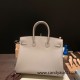 Hermes Birkin 35cm togo M8/Gris Asphalt Silver Hardware Full Handmade 001