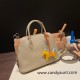 Hermes 25cm bolide evercolor 81 /Gris Tourterelle Full Handmade Gold Hardware015