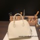 Hermes 25cm bolide evercolor 10 /Craie Full Handmade Gold Hardware021