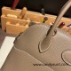 Hermes 27cm bolide 18 /Étoupe Grey (Étoupe)Gold Hardware Full Handmade