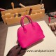 Hermes mini bolide evercolor L3 /Rose Purple Full Handmade 004