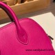 Hermes mini bolide evercolor L3 /Rose Purple Full Handmade 004