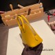 Hermes mini bolide evercolor 9D /Jaune Ambre Full Handmade 006