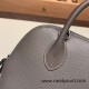 Hermes mini bolide evercolor 8F /Etain Full Handmade 013