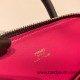 Hermes mini bolide evercolor 0G /Rouge Sellier & Framboise Full Handmade 014