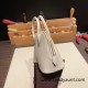 Hermes mini bolide Chevre 10 /Craie Full Handmade 018