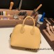 Hermes mini bolide Chevre 1S Foin Full Handmade 031