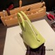 Hermes mini bolide Chevre R9 /Jaune Bourgeon Full Handmade 034