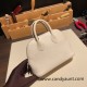 Hermes mini bolide Chevre I2 /Nata Full Handmade 035