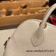 Hermes mini bolide Chevre I2 /Nata Full Handmade 035