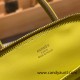 Hermes mini bolide Chevre 9R/Lime Full Handmade 036