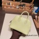 Hermes mini bolide Chevre R9 /Jaune Bourgeon Full Handmade 040