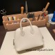 Hermes mini bolide Chevre 10 /Craie Full Handmade 049