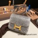 Hermes Constance 19cm lizard 1B/Ombre Gold Hardware 18cm Full Handmade