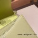 Hermes Constance 19cm Chevre R9 /Jaune Bourgeon 18cm Full Handmade