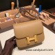 Hermes Constance 19cm Chevre 2J Quebracho Gold Hardware 18cm Full Handmade