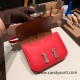 Hermes Constance 19cm swift S3/Rouge Cœur& 37/Gold Silver Hardware 18cm Full Handmade