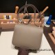 Hermes Constance 19cm Epsom 18 /Étoupe Grey Gold Hardware 18cm Full Handmade