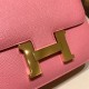 Hermes Constance 19cm Epsom 1Q/Rose Confetti Gold Hardware 18cm Full Handmade