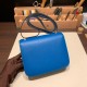 Hermes Constance 19cm Epsom 7P /Blue de Presse Silver Hardware 18cm Full Handmade