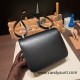 Hermes Constance 24cm 89 /Black (Noir)Silver Hardware 2