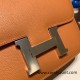 Hermes Constance 24cm Evercolor 1H /Toffee& K4/Rose d’eteSilver Hardware 4