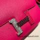 Hermes Constance 24cm epsom I6 /Rose Extreme  Silver Hardware 9