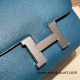 Hermes Constance 24cm epsom W0 /Vert Bosphore Silver Hardware 12