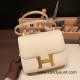 Hermes Constance 24cm10 /Craie Gold Hardware 13