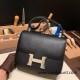 Hermes Constance 24cm Epsom 89 /Black (Noir) Silver Hardware 15