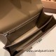 Hermes Constance 24cm epsom18 Étoupe Grey Silver Hardware 18