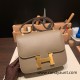 Hermes Constance 24cm epsom18 Étoupe Grey Gold Hardware 19