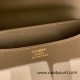 Hermes Constance 24cm epsom18 Étoupe Grey Gold Hardware 19