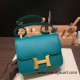 Hermes Constance 24cm epsom Z6 /Malachite Gold Hardware 25