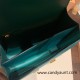 Hermes Constance 24cm epsom Z6 /Malachite Gold Hardware 25