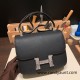 Hermes Constance 24cm epsom 89 /Black (Noir) 34