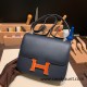 Hermes Constance 24cm Epsom 2Z/ Blue nuit 35